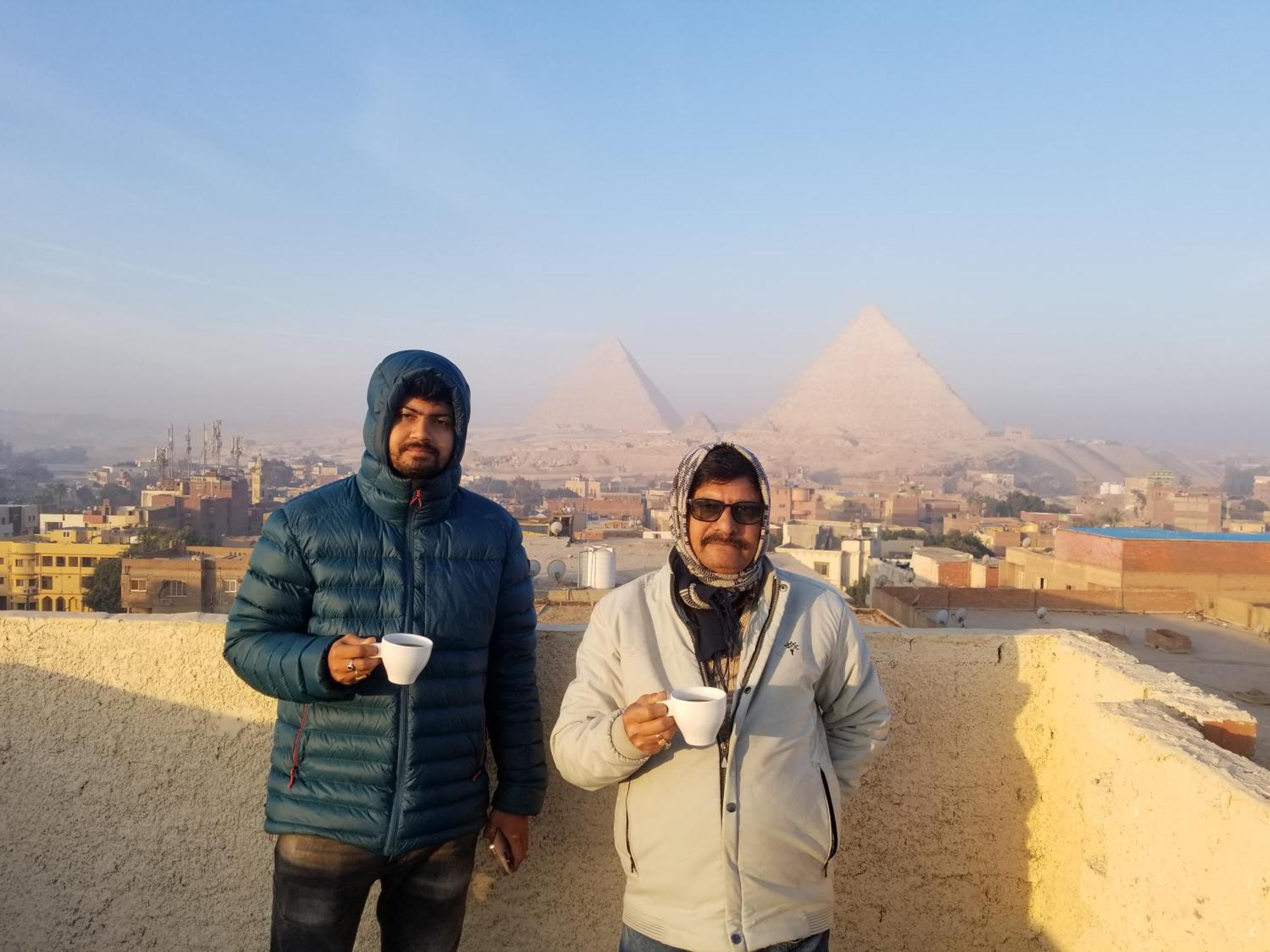 Rixsos Pyramids Inn Nazlet el-Sisi ภายนอก รูปภาพ
